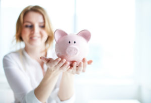 What is better - a new home or money in the piggy bank?
