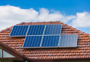 example of residential rooftop solar