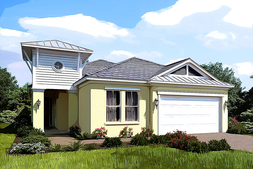 example of a home in Florida that could be for sale.